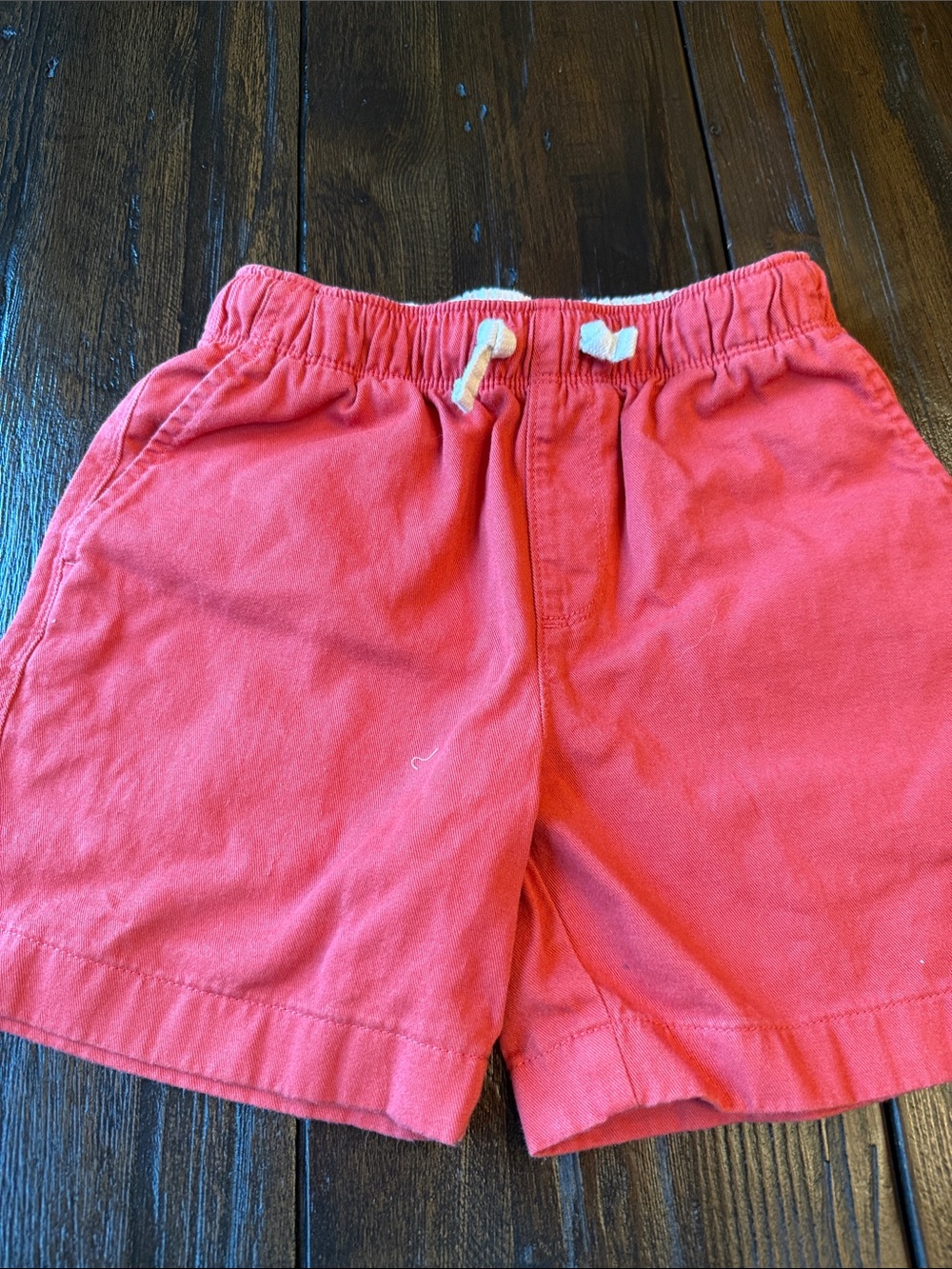 Crewcuts Coral-Red Pull-On Kids' Shorts